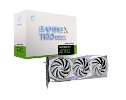  MSI GEFORCE RTX 4080 16GB GAMING X TRIO WHITE