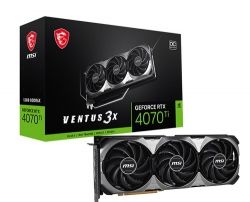 MSI GEFORCE RTX 4070 TI VENTUS 3X E1 12G OC