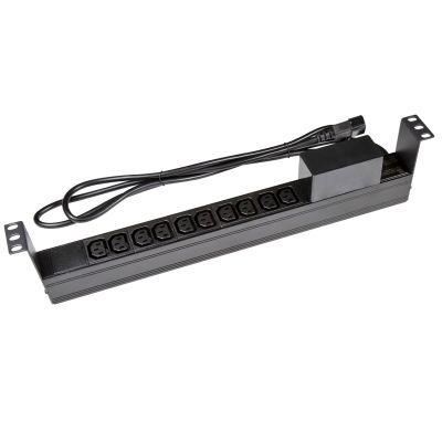 Horizontal PDU with IEC C14 Input