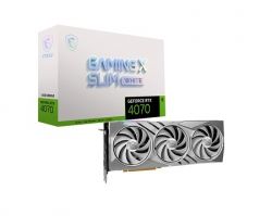  MSI GEFORCE RTX 4070 GAMING X SLIM WHITE 12G