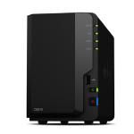 Synology DiskStation DS218 2-Bay 3.5" Diskless 1xGbE NAS (Tower) (HMB), Realtek RTD1296 quad-core 1.4GHz, 2GB RAM, 2xUSB3, 1xUSB2, 1 x 1GbE (RJ-45)