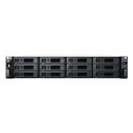 Synology RackStation RS2421+ 12-Bay 3.5" Diskless 4xGbE NAS (2U Rack) (SMB), AMD RyzenTM , 4GB RAM, 2xUSB3, Check Synology Drives