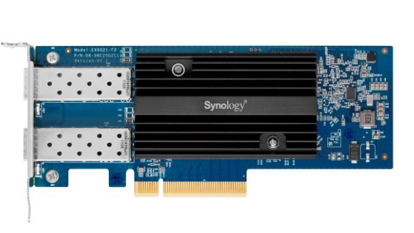 Synology Dual-Port 25GbE Adapter E25G21-F2  , 5 year Warranty