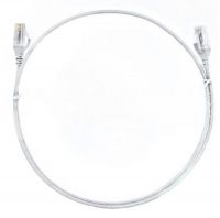 8Ware CAT6THINWH-025M