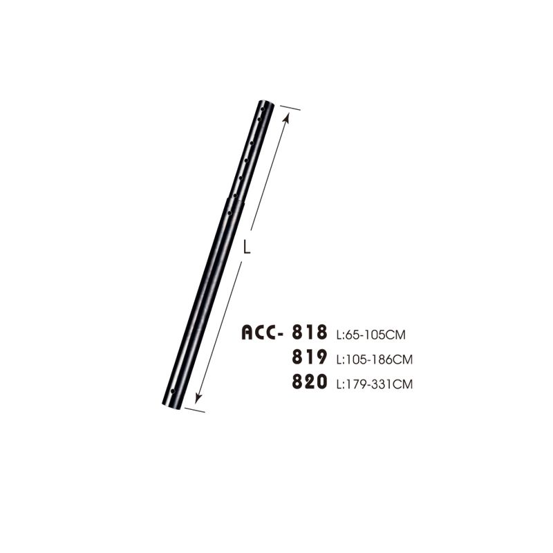 RVM 105cm - 186cm Extension Pole to suit PLAC0014 Ceiling Mount