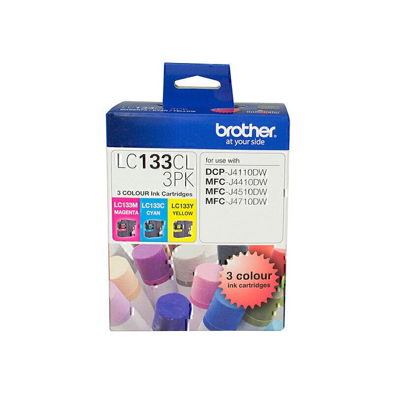 Brother Ink Cartridges B133CMY