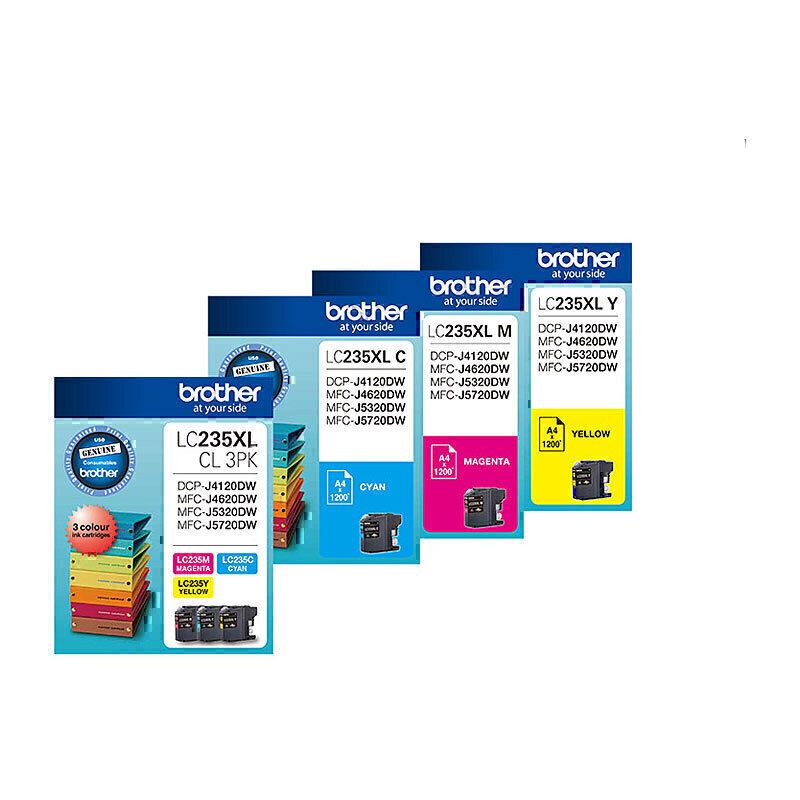 Brother Ink Cartridges B235XLCMY