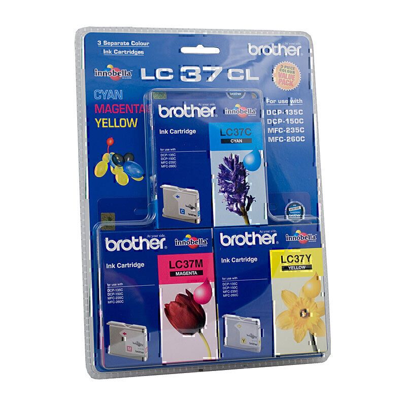 Brother Ink Cartridges B37CMY