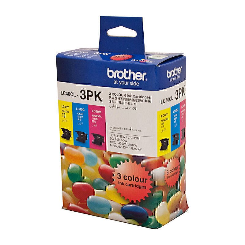 Brother Ink Cartridges B40CMY