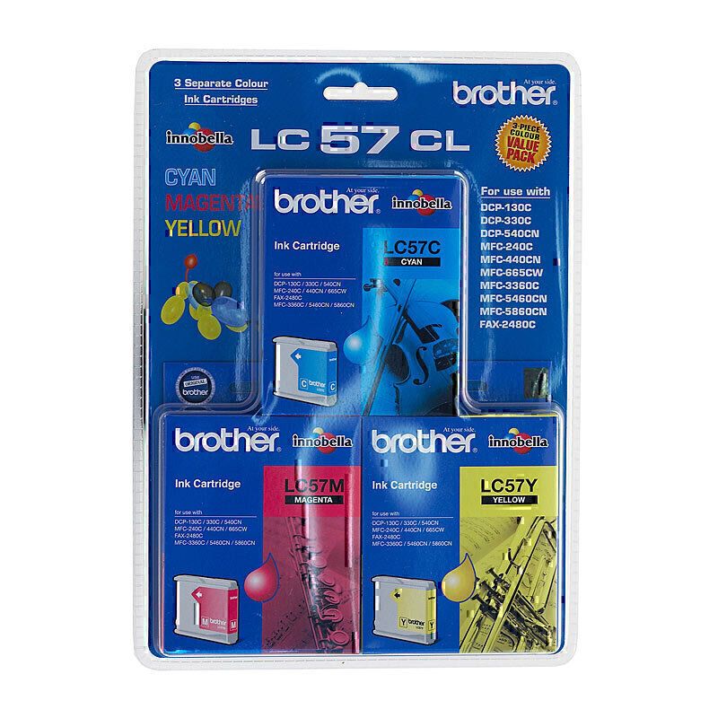 Brother Ink Cartridges B57CMY