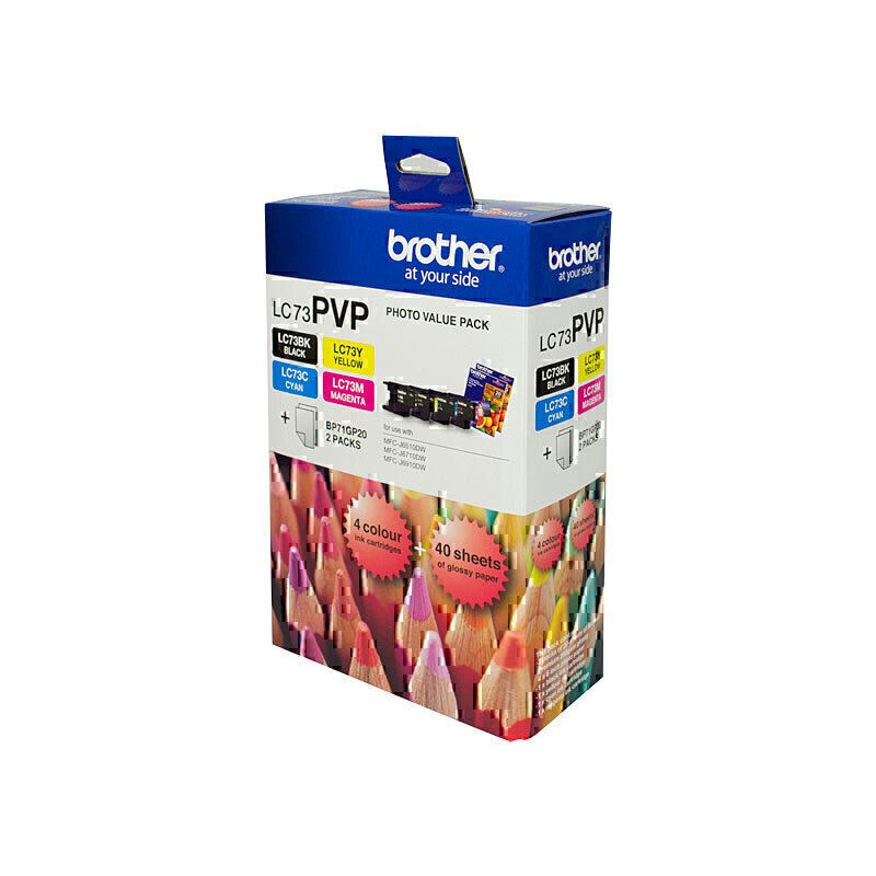 Brother Ink Cartridges B73PVP