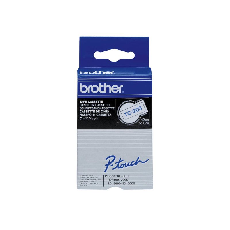 Brother P-Touch Laminated Tape BTC203