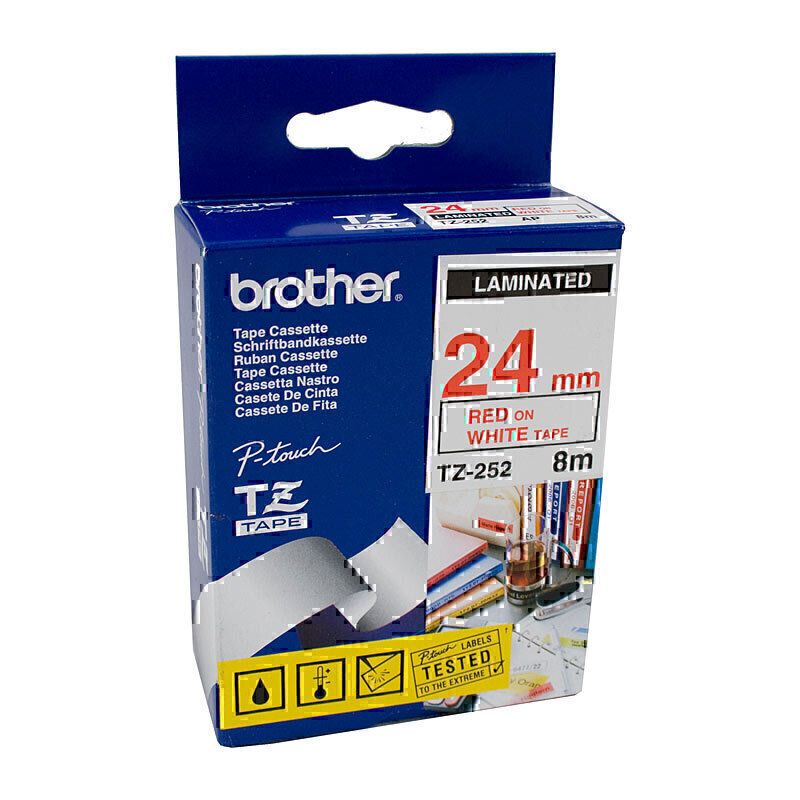 Brother P-Touch Laminated Tape BTZ252