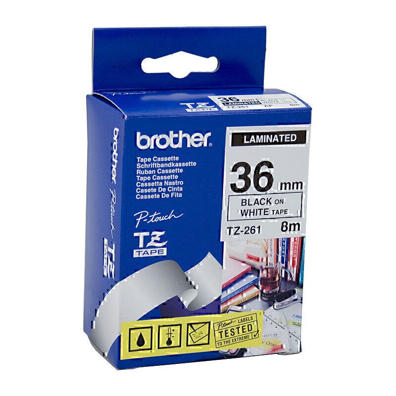Brother P-Touch Laminated Tape BTZ261