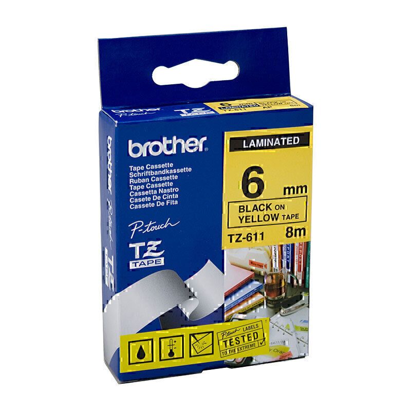 Brother P-Touch Laminated Tape BTZ611