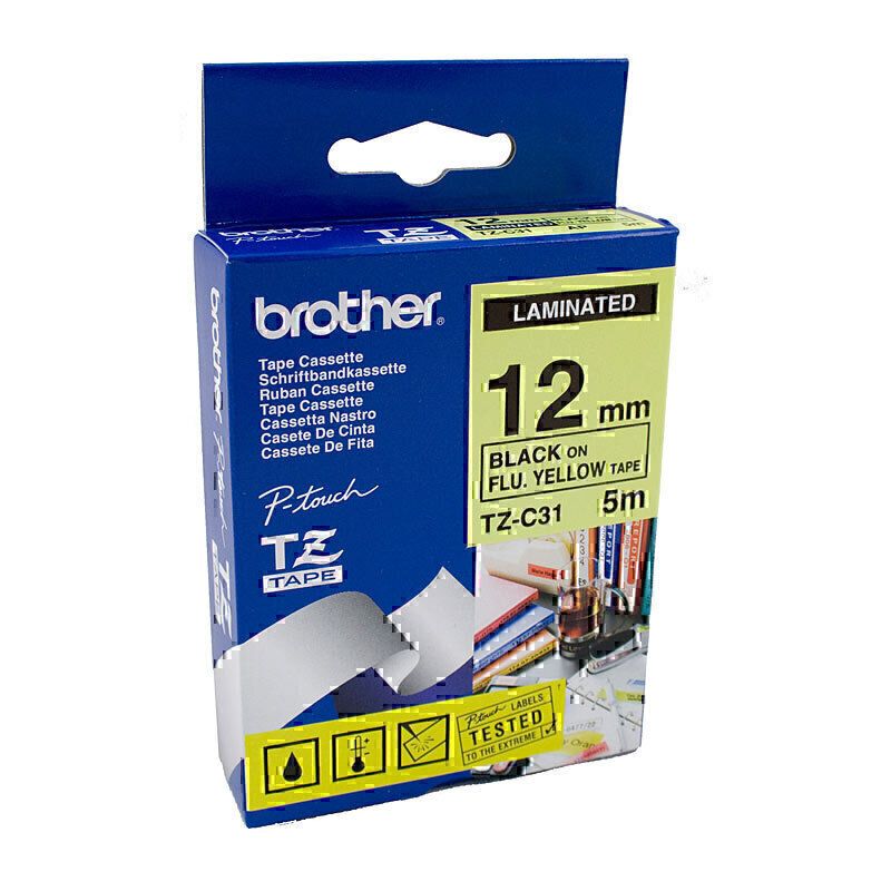 Brother P-Touch Laminated Tape BTZC31