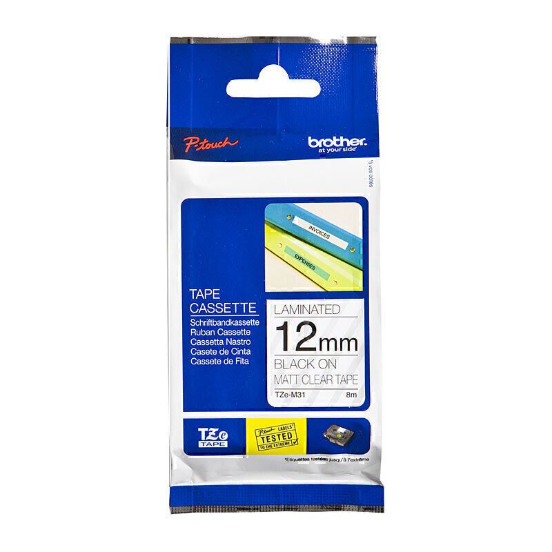 Brother P-Touch Laminated Tape BTZM31