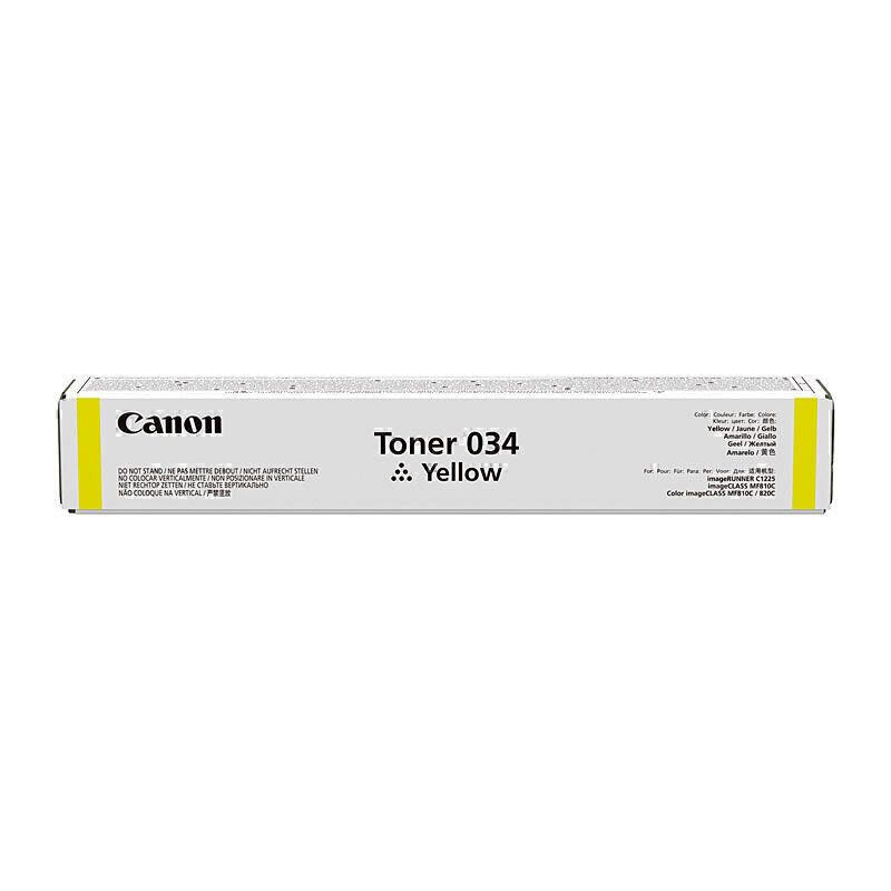 Canon Colour Laser Toner CART034Y