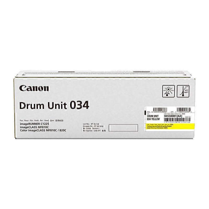 Canon Colour Laser Toner CART034YD