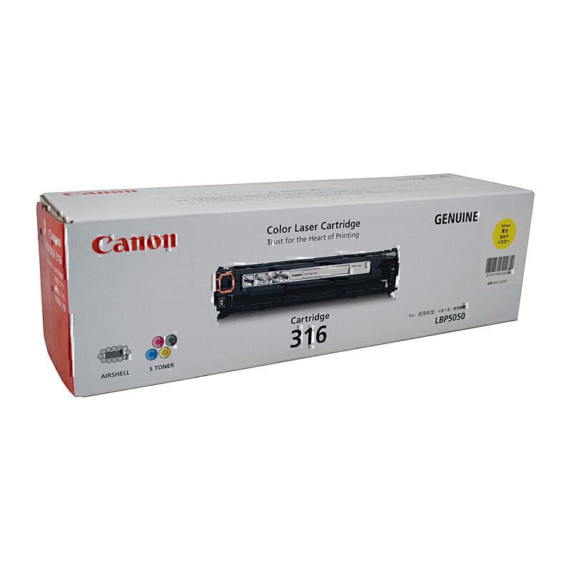 Canon Colour Laser Toner CART316Y