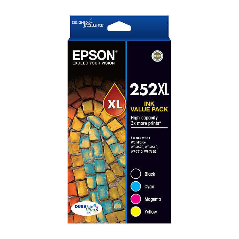 Epson Ink Cartridges E252XLVP