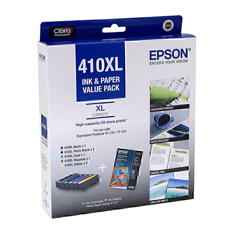 Epson Ink Cartridges E410XLVP