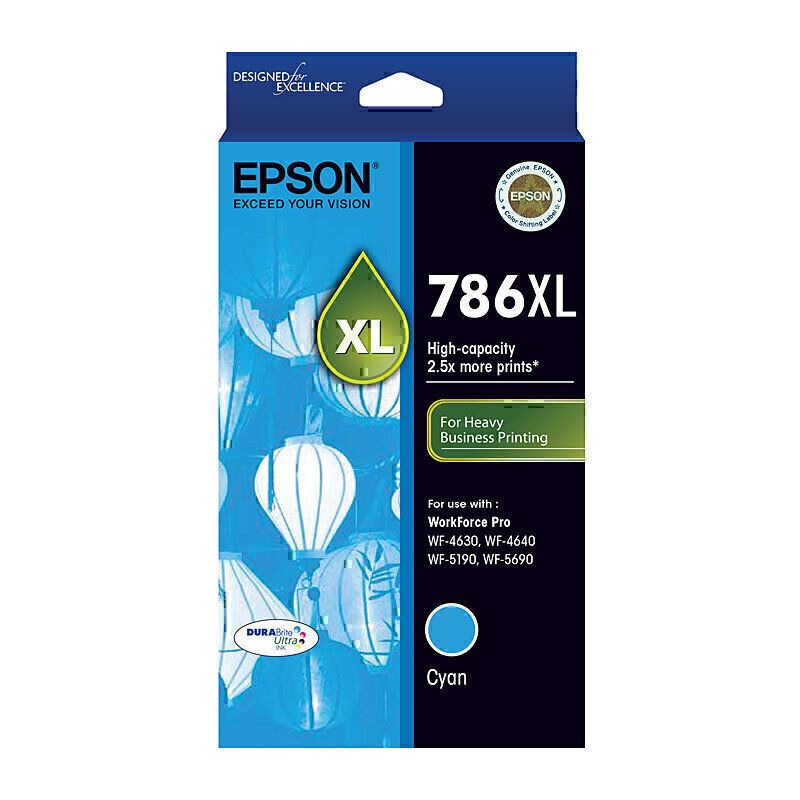 Epson Ink Cartridges E786CXL