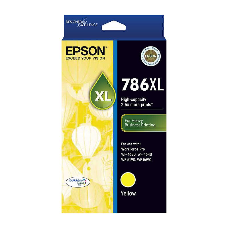 Epson Ink Cartridges E786YXL