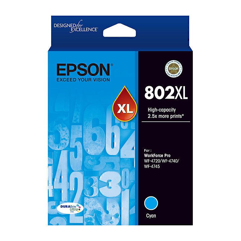 Epson Ink Cartridges E802CXL