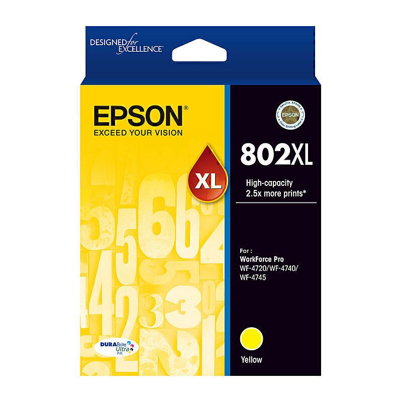 Epson Ink Cartridges E802YXL