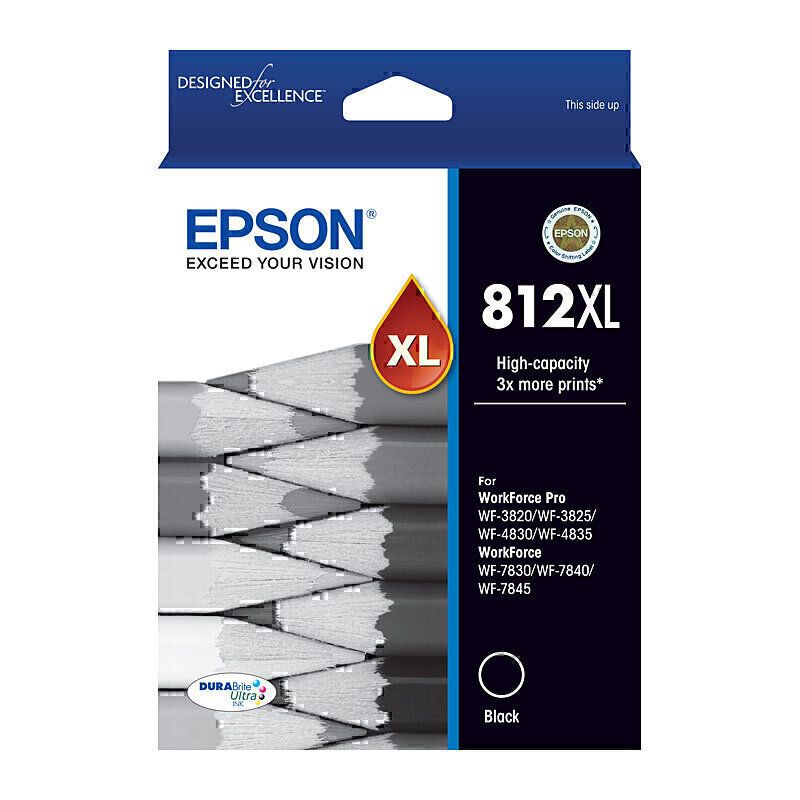 Epson Ink Cartridges E812BXL