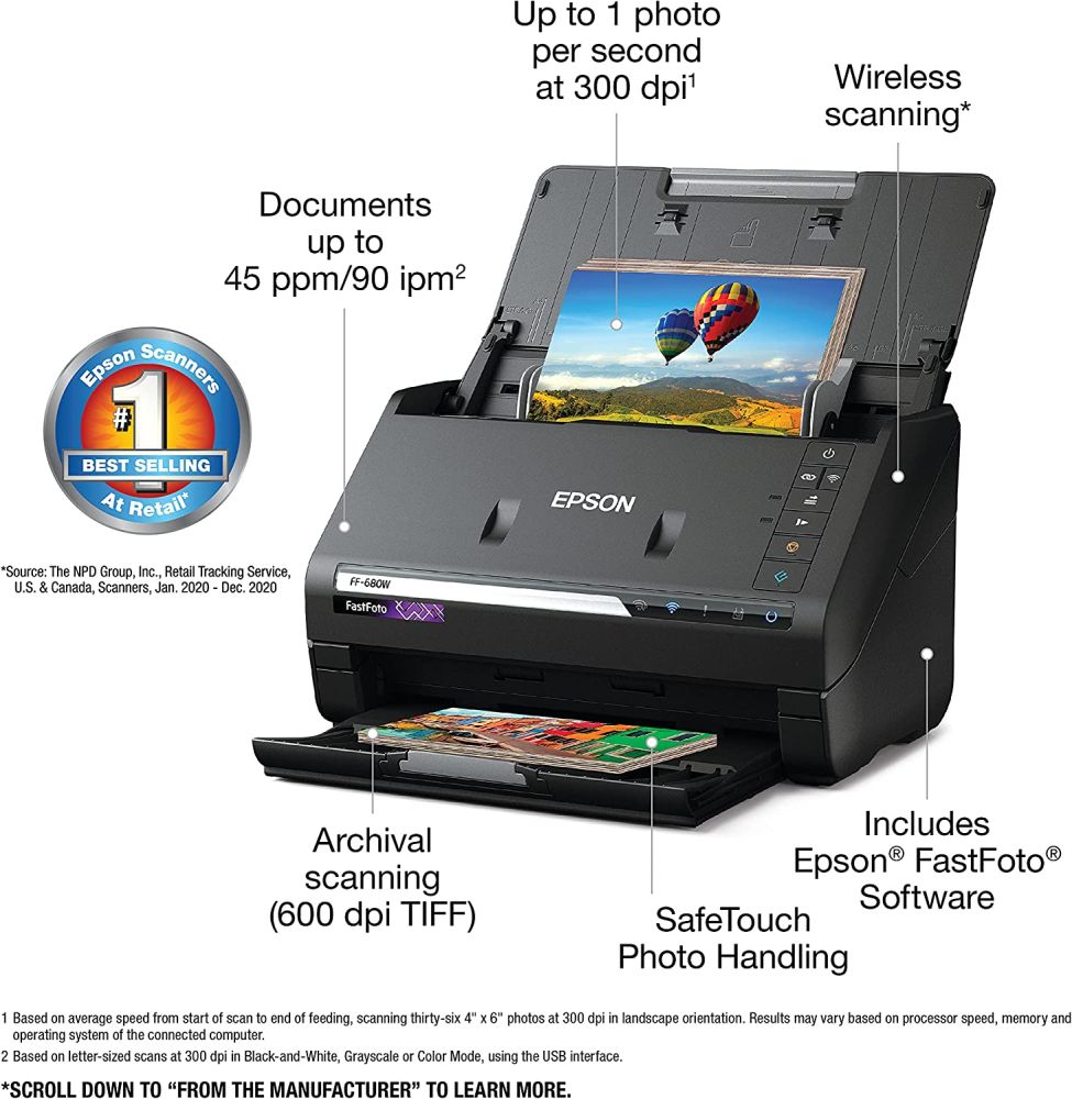 Epson Fast Foto 680W Scanner