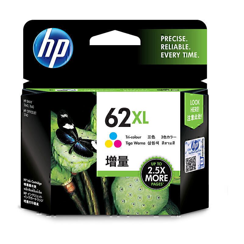 HP Inkjet Cartridges HI62CXL