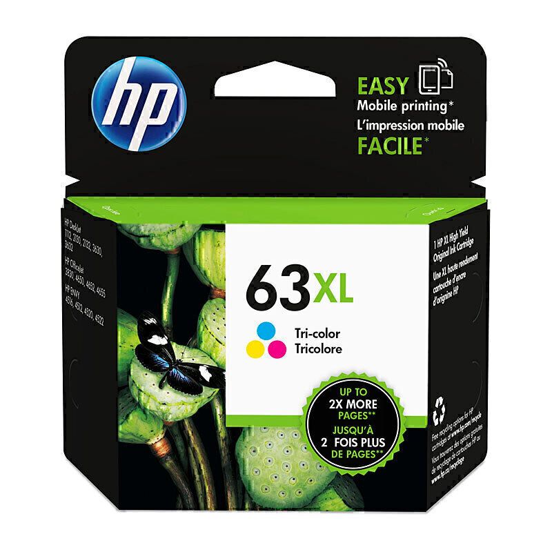 HP Inkjet Cartridges HI63CXL