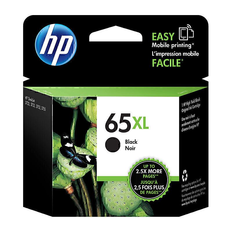 HP Inkjet Cartridges HI65BXL
