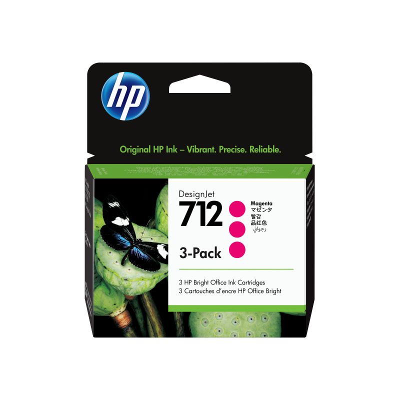 HP Inkjet Cartridges HI712MTRI