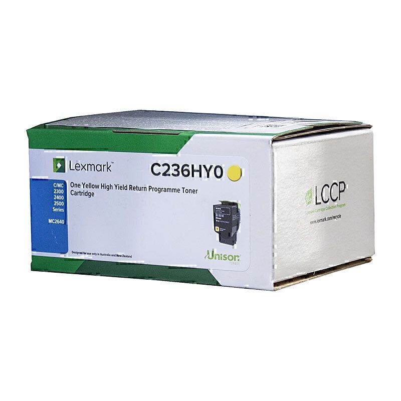 Lexmark Colour Laser Toner LX236Y