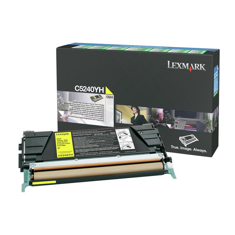 Lexmark Colour Laser Toner LX5240YH