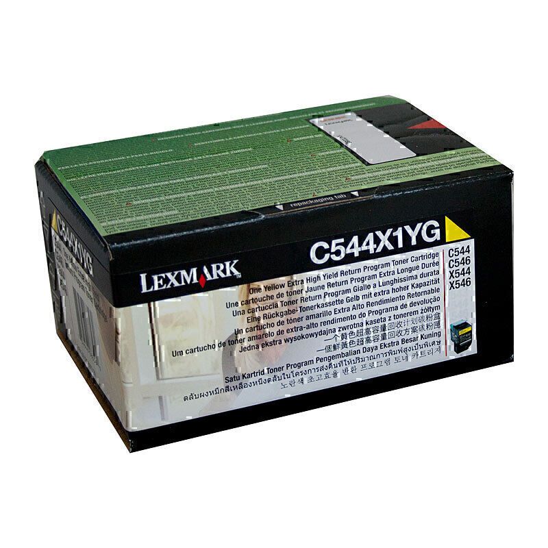 Lexmark Colour Laser Toner LX544X1YG