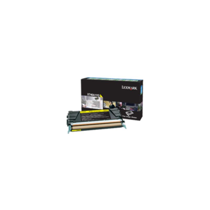 Lexmark Colour Laser Toner LXX746A1YG