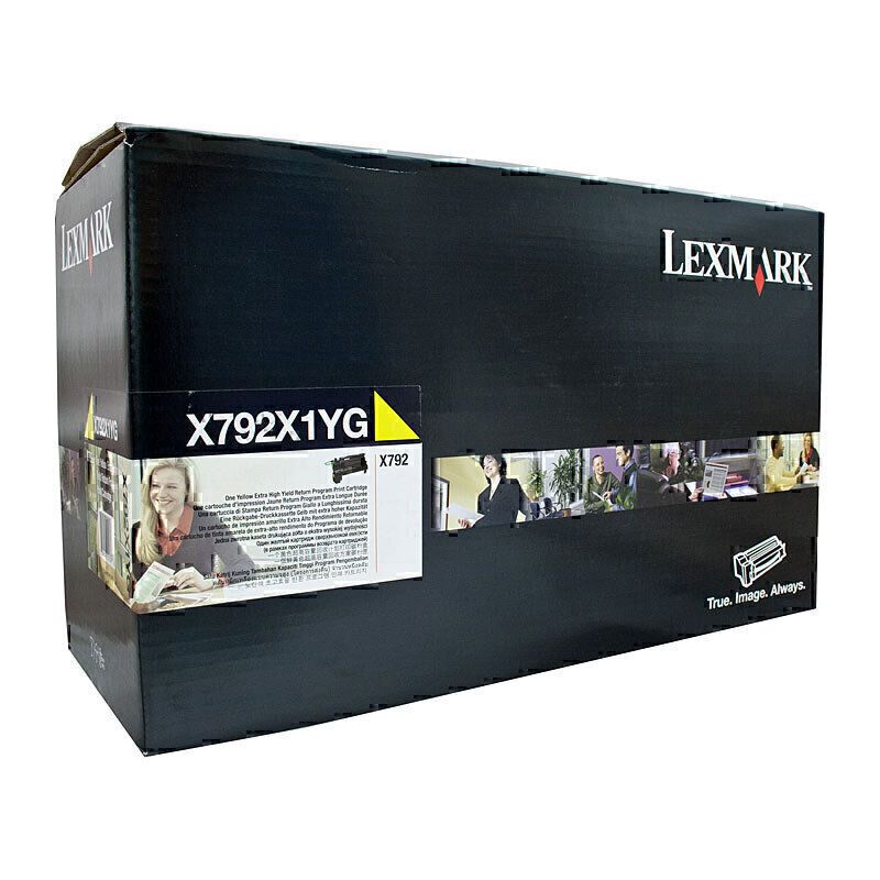 Lexmark Colour Laser Toner LXX792X1YG