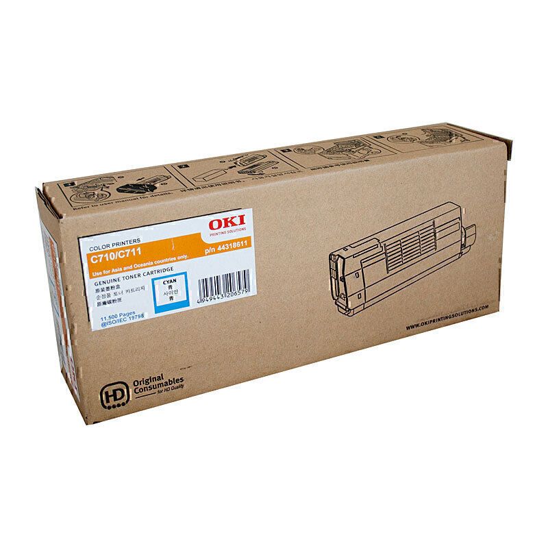 Oki Colour Laser Toner O710C